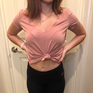 Pink shirt